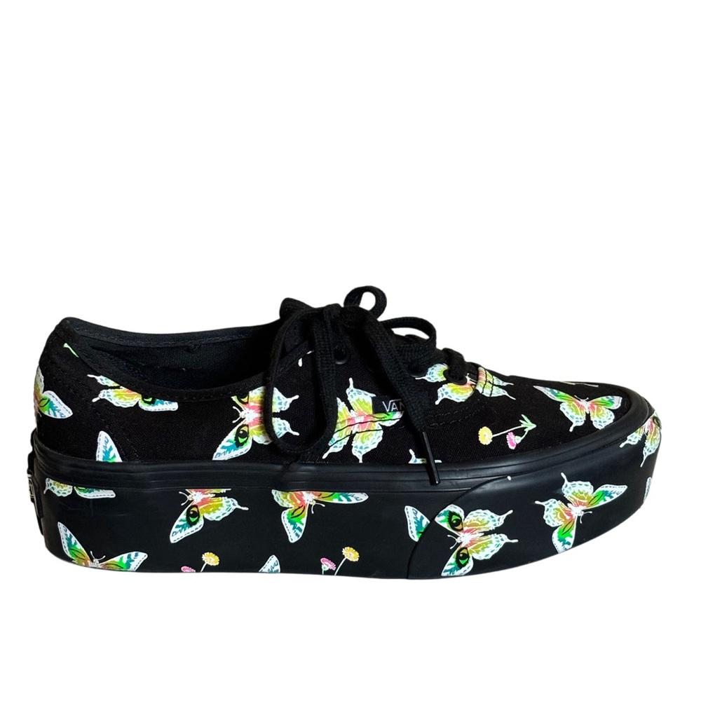 Vans Authentic Stackform 'glow in the dark' sneakers in multi print